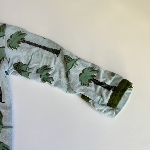 Kickee Pants Dinosaur Bamboo Zipper Sleeper 6-9m Baby - Picture 10 of 10